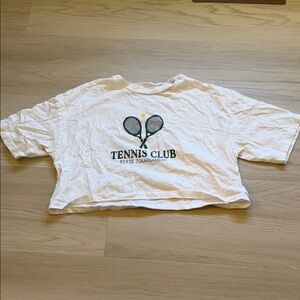 Cotton On Classic White Graphic Cropped Tee